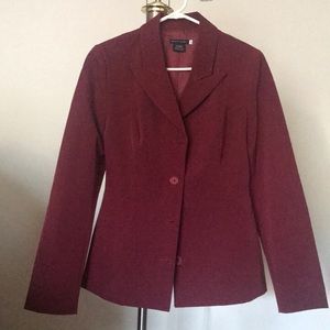 Burgundy Blazer-Made in Italy